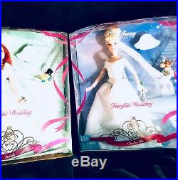 Barbie Disney Princess Fairytale Wedding Ariel Cinderella Doll 2008 ...