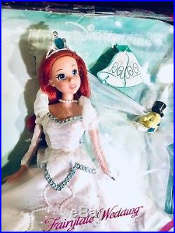 Details about   Disney Fairytale Wedding Barbie Belle Ariel Cinderella