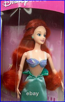 Barbie Disney Store Colletor Princess Ariel Doll a. Meerjungfrau Sammlung NRFB