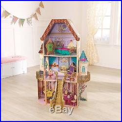 Beauty and the Beast Enchanted Dollhouse by KidKraft, Multicolor, Doll, Barbie