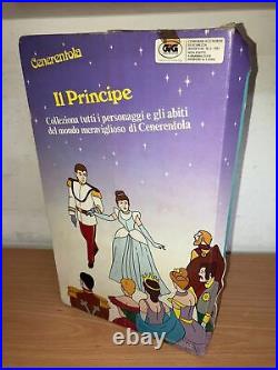 Bikin Vintage Disney Princess 5x CINDERELLA Assorted 11.4 Doll MIB, 1986
