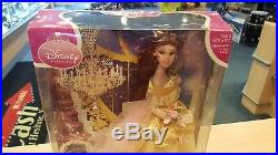 Brass Key Keepsakes Disney Princess Belle Crystal Dream Porcelain Doll New