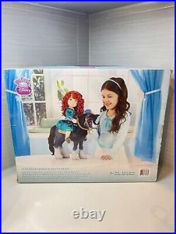 Brave Merida Doll & Angus Horse / Rare My First Disney Princess