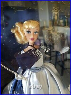 CINDERELLA Disney Princess Midnight MASQUERADE Designer Doll Limited Edition NEW