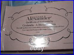 Cinderella A Disney Princess 2002 Madame Alexander 10 Doll #34950 NRFB