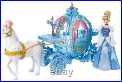 Cinderella and Carriage Deluxe Gift Play Set includes doll horse Disney Princess