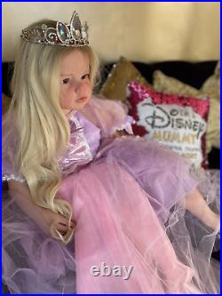 Custom Lifelike Doll Reborn limited Disney Princess Rapunzel Tangled Inspired