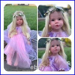 Custom Lifelike Doll Reborn limited Disney Princess Rapunzel Tangled Inspired