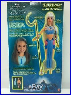 DISNEY ATLANTIS THE LOST EMPIRE 11.5 PRINCESS KIDA DOLL with GLOWING NECKLACE