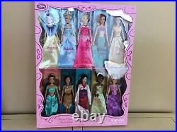 DISNEY Classic Film Collection- 10 Princess Dolls (NEW UNOPENED)