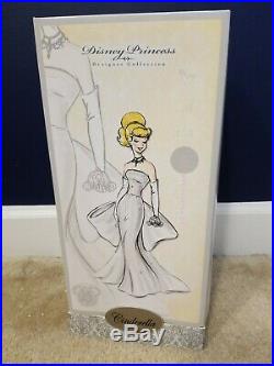 DISNEY D23 EXPO EXCLUSIVE Designer SILVER Cinderella LE 13 of 250 Princess Doll