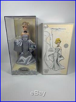 DISNEY D23 EXPO EXCLUSIVE Designer SILVER Cinderella LE 250 Princess Doll RARE