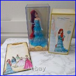 DISNEY PRINCESS Designer Collection ARIEL The Little Mermaid LE DOLL + Gift Bag