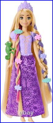 DISNEY PRINCESS Rapunzel Doll with Color-Change Hair Extensions (Multicolor)