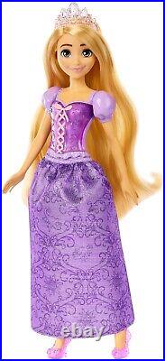 DISNEY PRINCESS Rapunzel Posable Fashion Doll with Sparkling Clothing Doll