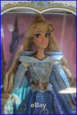 DISNEY STORE Limited Edition Sleeping Beauty Aurora 17 Doll BLUE Auora Dress LE