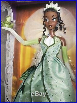 DISNEY STORE PRINCESS TIANA 17 DOLL. LIMITED EDITION 1 of 5000 