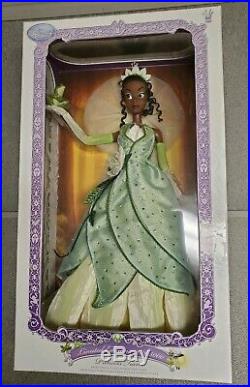 DISNEY STORE PRINCESS TIANA 17 DOLL. LIMITED EDITION 1 of 5000 