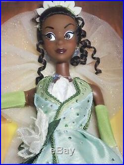 DISNEY STORE PRINCESS TIANA 17 DOLL. LIMITED EDITION 1 of 5000