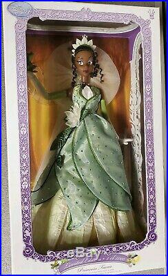 DISNEY STORE PRINCESS TIANA 17 DOLL. LIMITED EDITION 1 of 5000