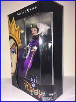 DISNEY VILLAINS 12 WICKED QUEEN DOLL as seen In SNOW WHITE