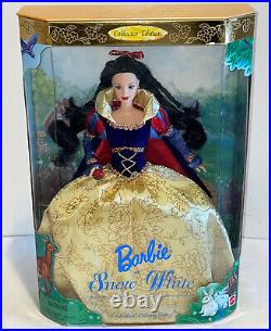 Disney 12 Holiday Princess SNOW WHITE & 7 Dwarfs Barbie Doll Collector Edition