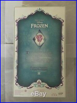 Disney 17 Frozen Princess Anna Green Dress Limited Edition LE 5000 Doll NEW NIB