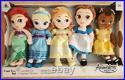 Disney 2021 Animator Plush Princess doll Set