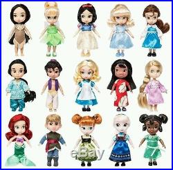 Disney Animator Mini Doll Set Collection Princess Gift Set Belle Ariel & more