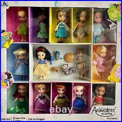 Disney Animators' Collection 13 Mini 5 Classic Princess Doll Gift Set NEW