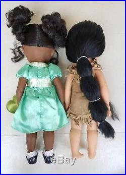 Disney Animators Collection Dolls Merida Rapunzel Tiana Anna Lot Princess