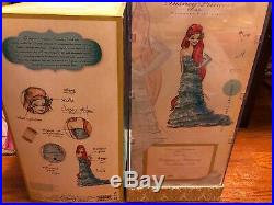 Disney Ariel Princess Little Mermaid Designer Doll Limited Edition New Nib Le
