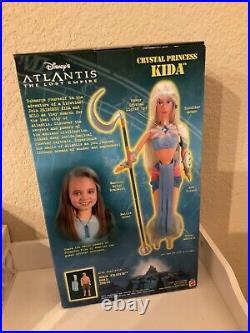 Disney Atlantis The Lost Empire Kida Crystal Princess 2000 Mattel