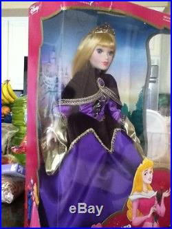 Disney Aurora Porcelain Keepsake Doll NIB 16 Tall Sleeping Beauty Princess Girl