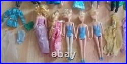 Disney Barbie Princess Prince Doll & Clothes Lot Frozen Little Mermaid Brave +