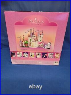 Disney Beauty Beast Princess Belle Castle Play Set New Polly Pocket Type Doll