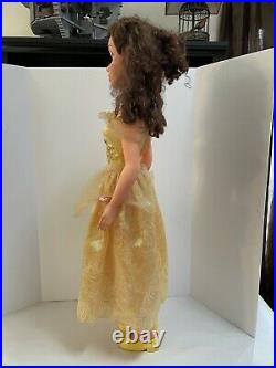 Disney Beauty & The Beast Princess Belle My Size Doll Over 3 ft Life Size withshoe