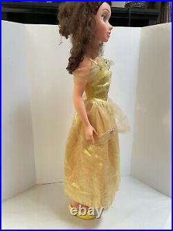 Disney Beauty & The Beast Princess Belle My Size Doll Over 3 ft Life Size withshoe