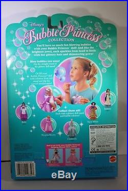 Disney Bubble Princess 1995 SleepingBeauty Belle Cinderella Jasmine Snow White