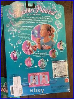 Disney Bubble Princess Collection Vintage Mattel NIB