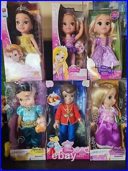 Disney Characters LOT 6 NIB Princess & Prince