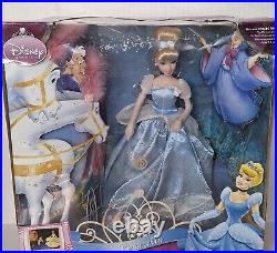 Disney Cinderella Classic Movie Memories Porcelain Doll Brass Key New NIB