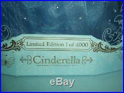 Disney Cinderella Limited Edition Doll Live Action Film 17'' LE 4000