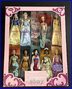 Disney Classic Film Collection 10 Doll Set, Missing Sleeping Beauty, OB Rare