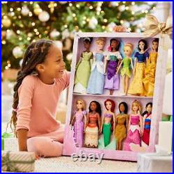 Disney Classic Princess Doll Collection Gift Set 11 1/2''- 12 DOLLS NEW