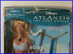 Disney Crystal Princess KIDA doll ATLANTIS Mattel 2000 RARE Damaged Box