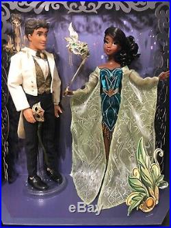 Disney D23 Doll Tiana Naveen Le 900 Midnight Masquerade Princess And The Frog