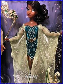 Disney D23 Doll Tiana Naveen Le 900 Midnight Masquerade Princess And The Frog