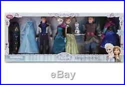 Disney DELUXE Doll GIFT SET Frozen 4 Dolls Anna ELSA HANS & KRISTOFF Coronation