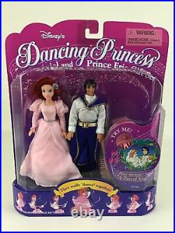 Disney Dancing Princess Ariel & Prince Eric Dolls Gift Set Vintage 1997 Mattel